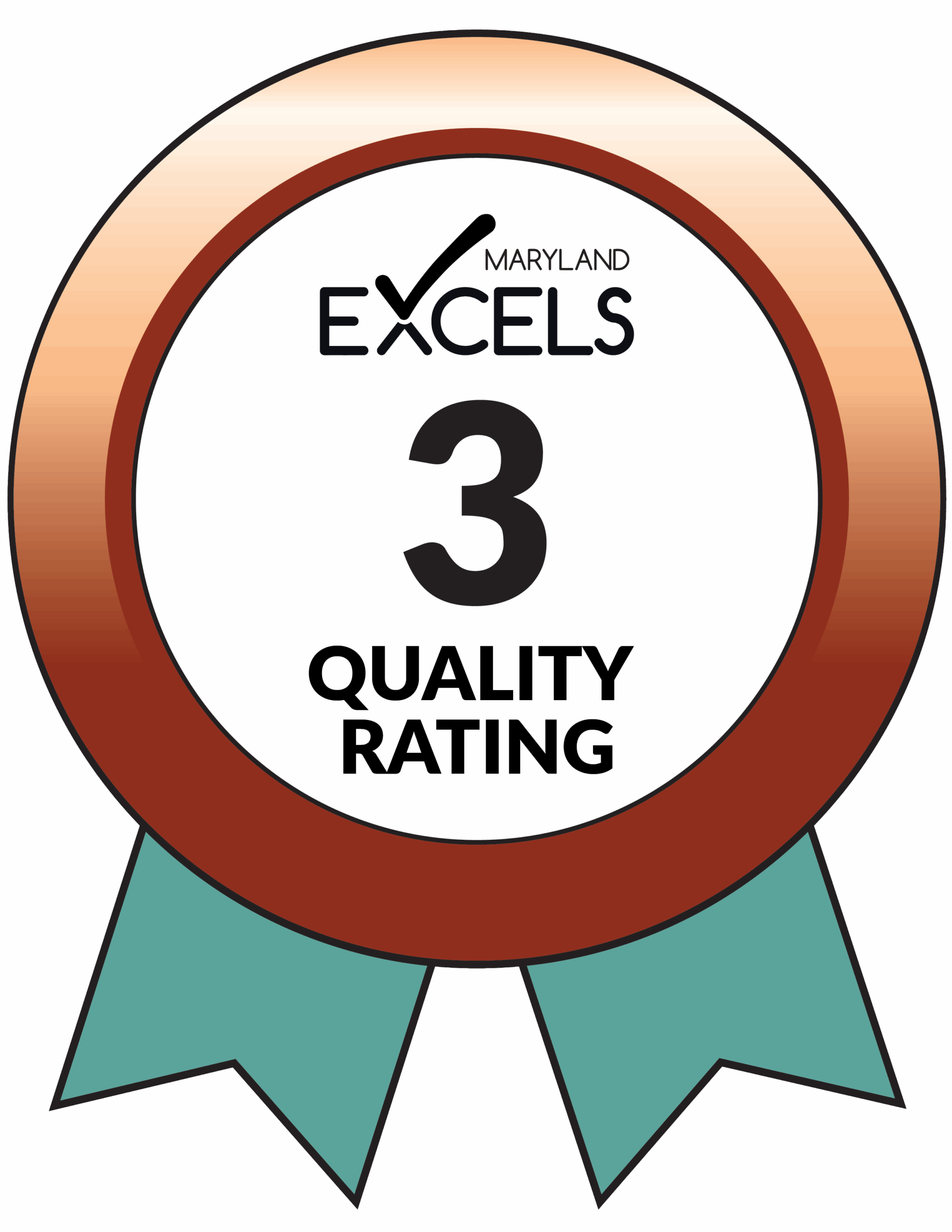 Maryland EXCELS Quality Rating badge 3
